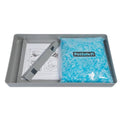 Reusable Cat Litter Box Tray with 12.9 lb Crystal Cat Litter B65672