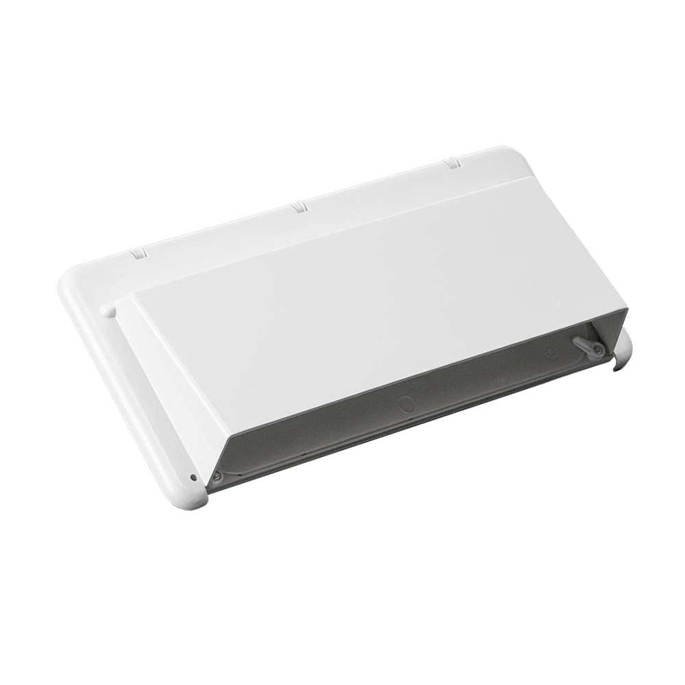 White RV Range Hood Vent Cover A81088