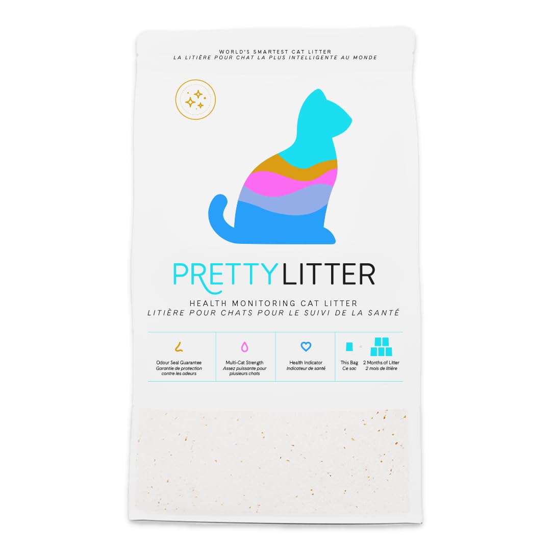 Unscented Non-Clumping Crystal Cat Litter 8 lbs D3120
