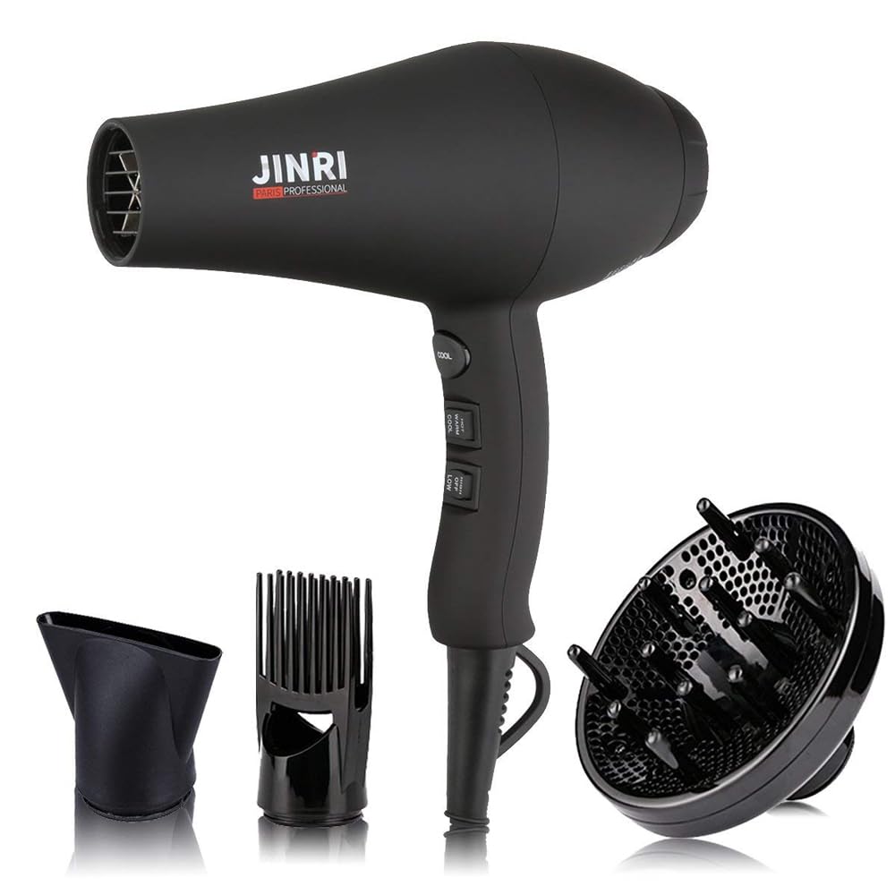 1875W Ionic Hair Dryer with Diffuser and Concentrator W6745