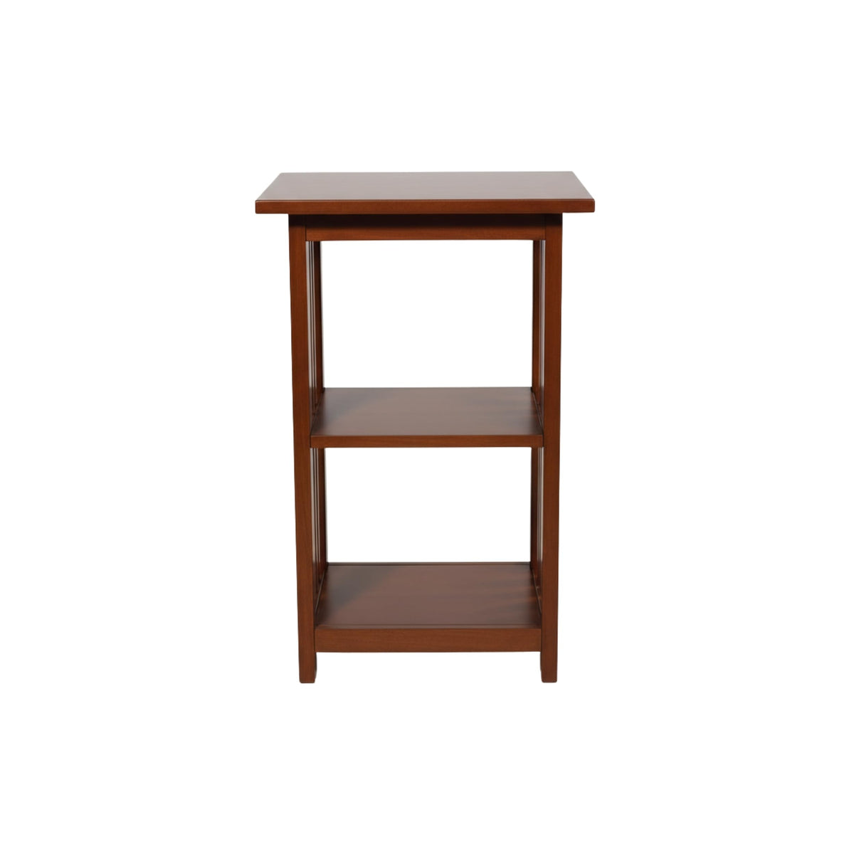 Cherry 3-Tier End Table O86092