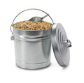 6 Gallon Galvanized Steel Round Trash Can T36011