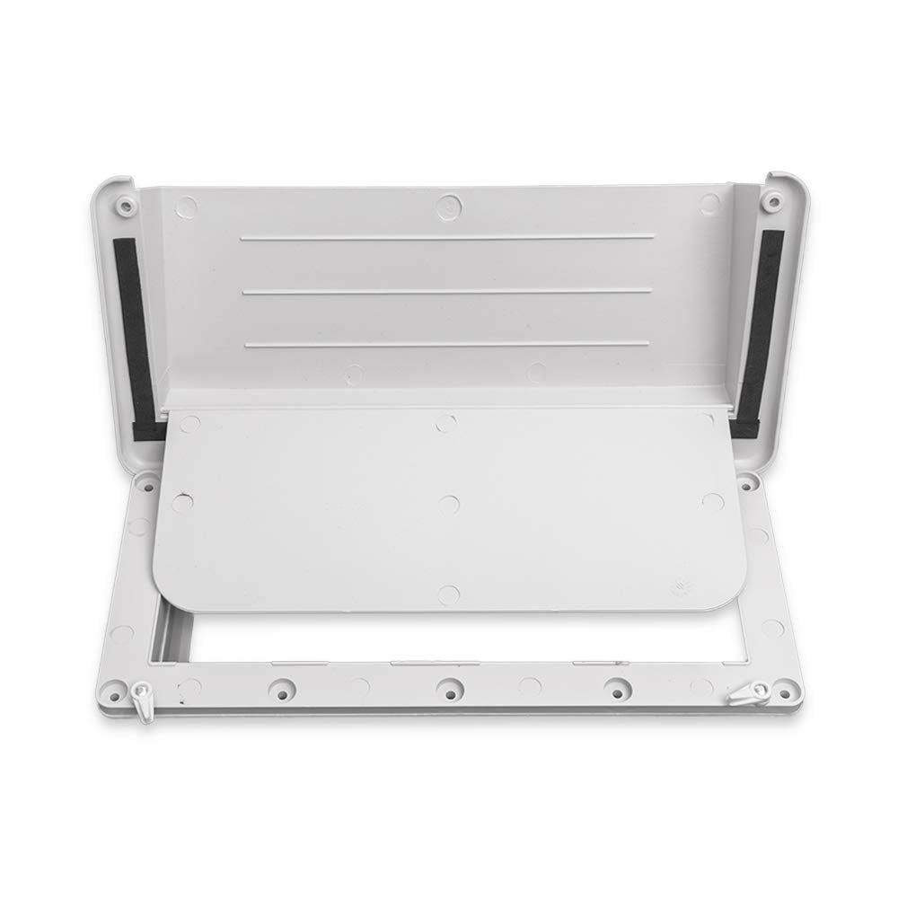 White RV Range Hood Vent Cover A81088