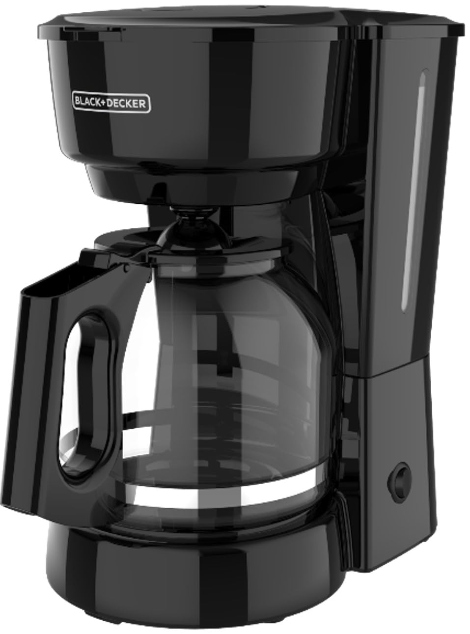 12-Cup Coffee Maker with Removable Filter Basket, Black K495504