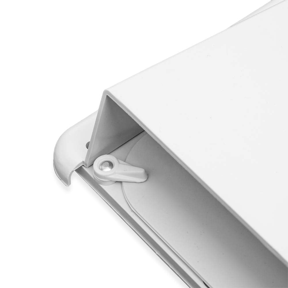 White RV Range Hood Vent Cover A81088