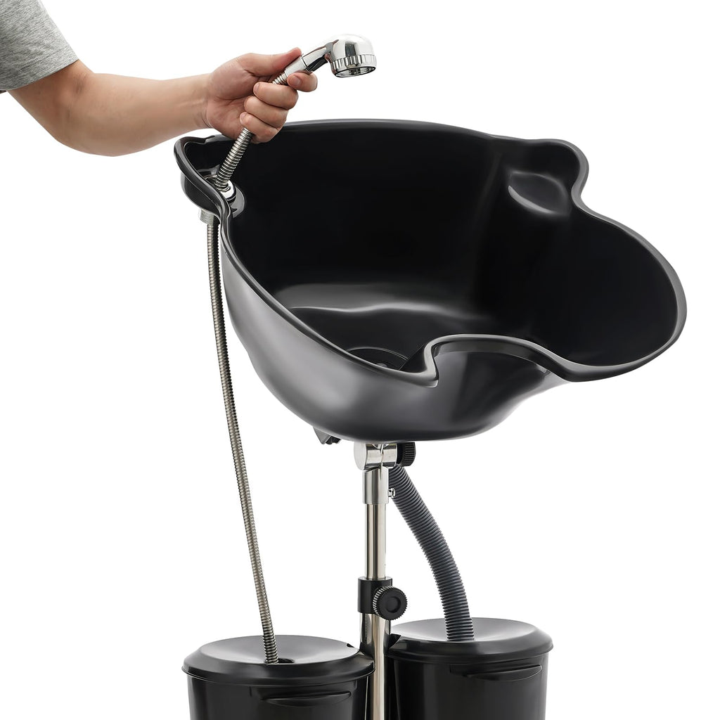 Portable Height Adjustable Plastic Shampoo Bowl H697