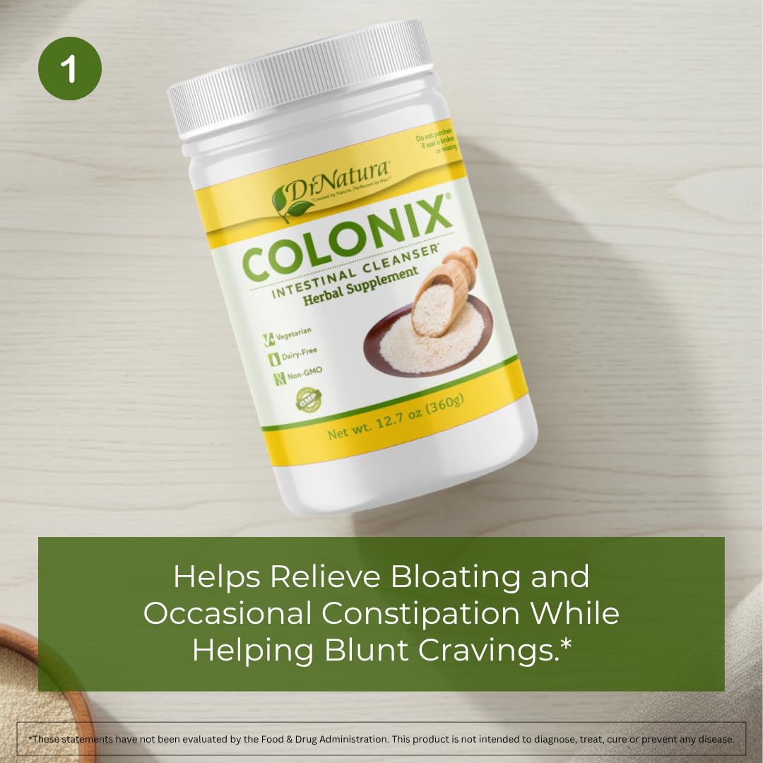 Whole Psyllium Husk Fiber Powder Herbal Capsules & Tea 30 Day Colon Cleanse Kit P600