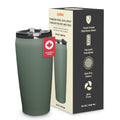 20 oz Stainless Steel Double-wall Vacuum-insulated Coffee Mug V442166