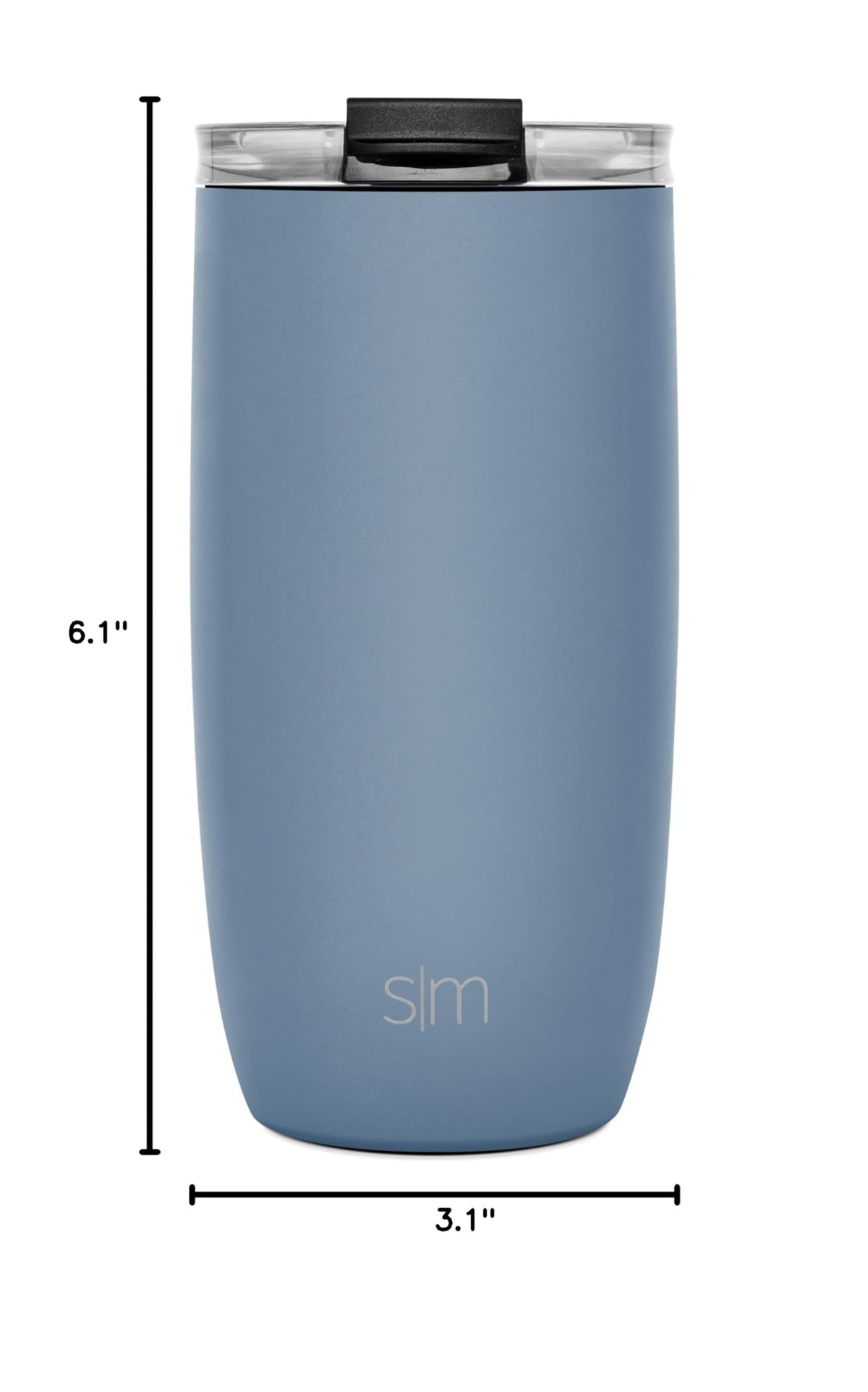 Blue 16oz Travel Coffee Mug with Lid J779933