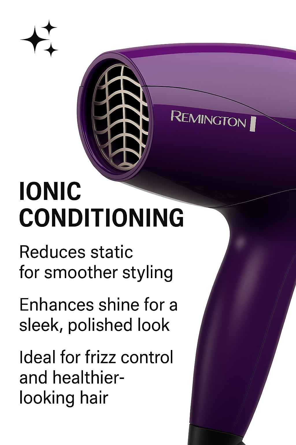1875W Compact Anti-Frizz Hair Dryer X671