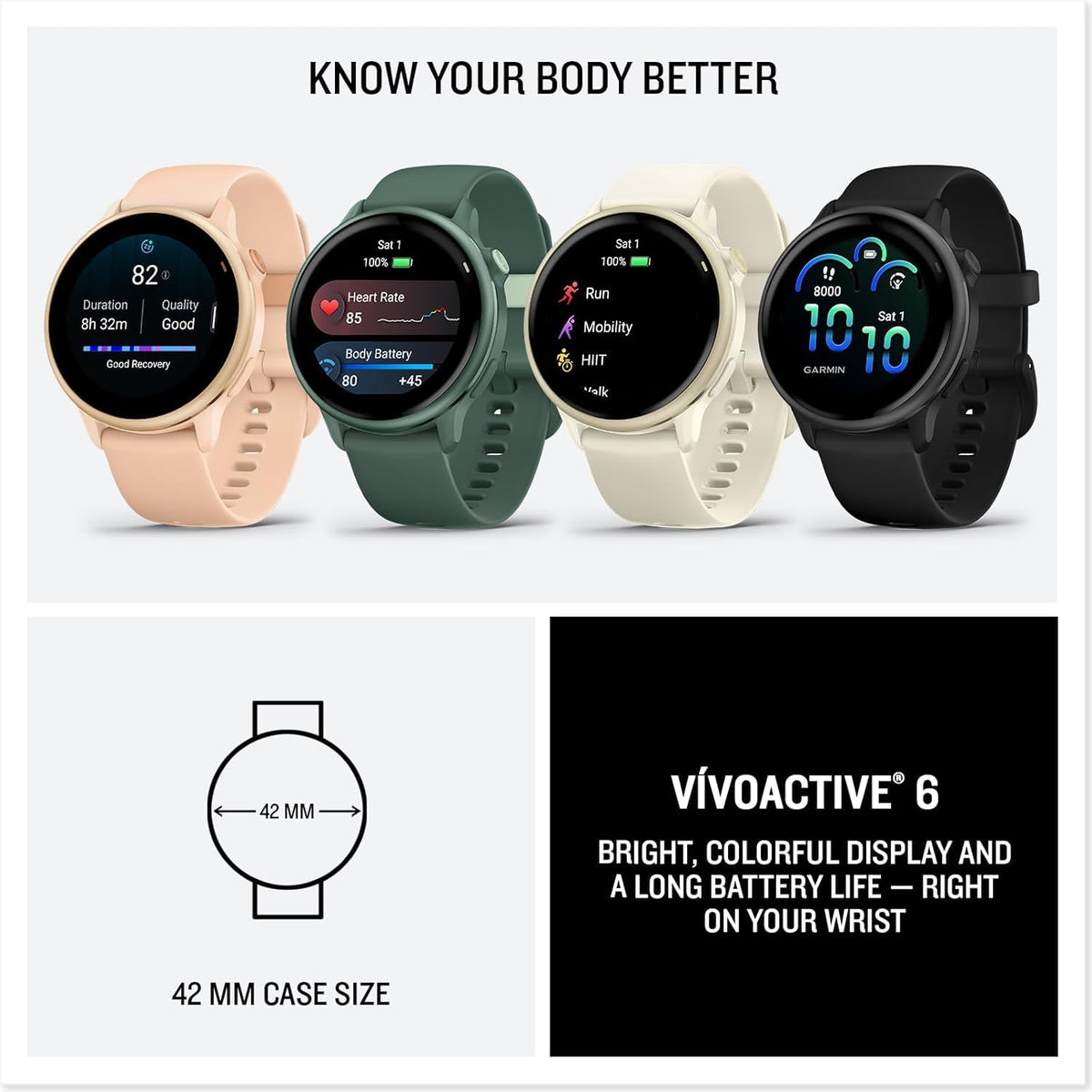 GPS Smartwatch with AMOLED Display T185604