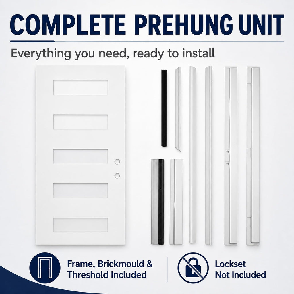 36"x80" Fiberglass Entry Door A7111