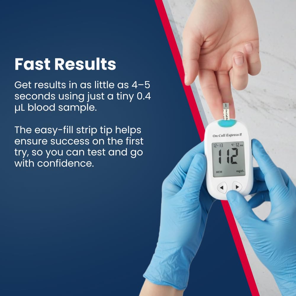 Blood Glucose Test Strips 50 Count G4471