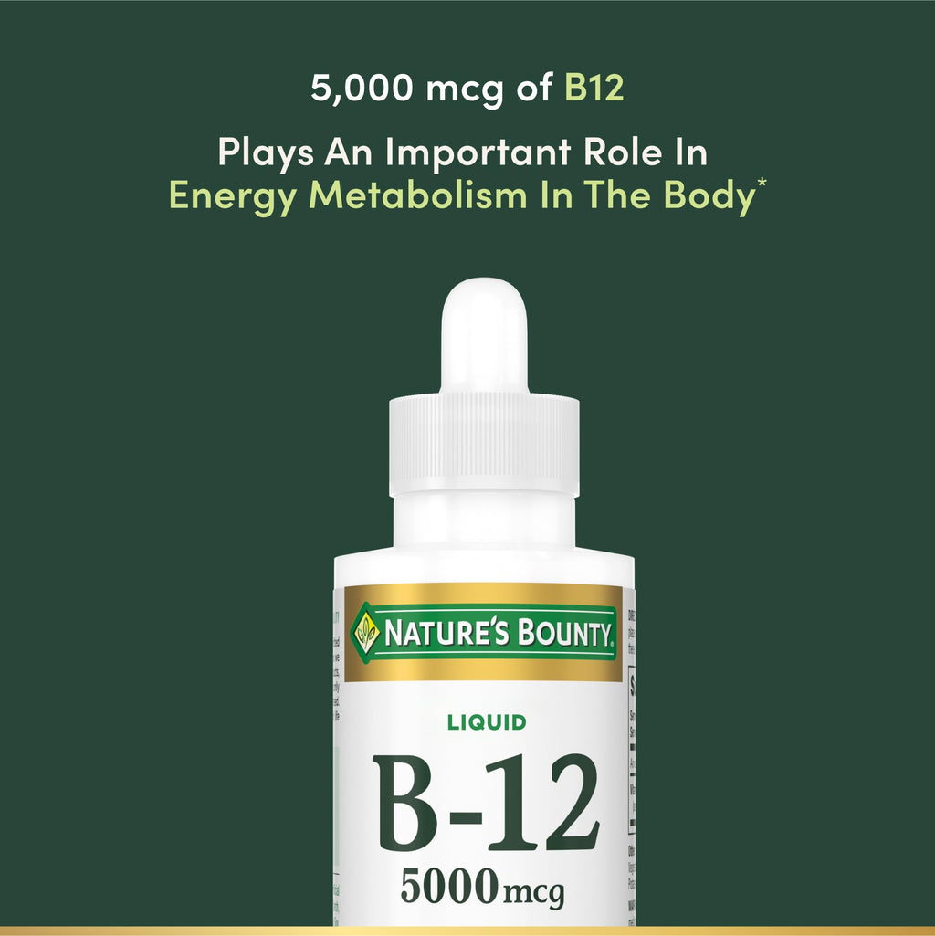 Vitamin B12 5000 mcg Sublingual Liquid 2 Fl Oz C242112