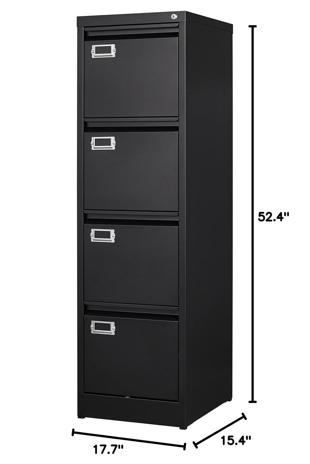 4 Drawer Lock Metal Vertical File Cabinet D7892