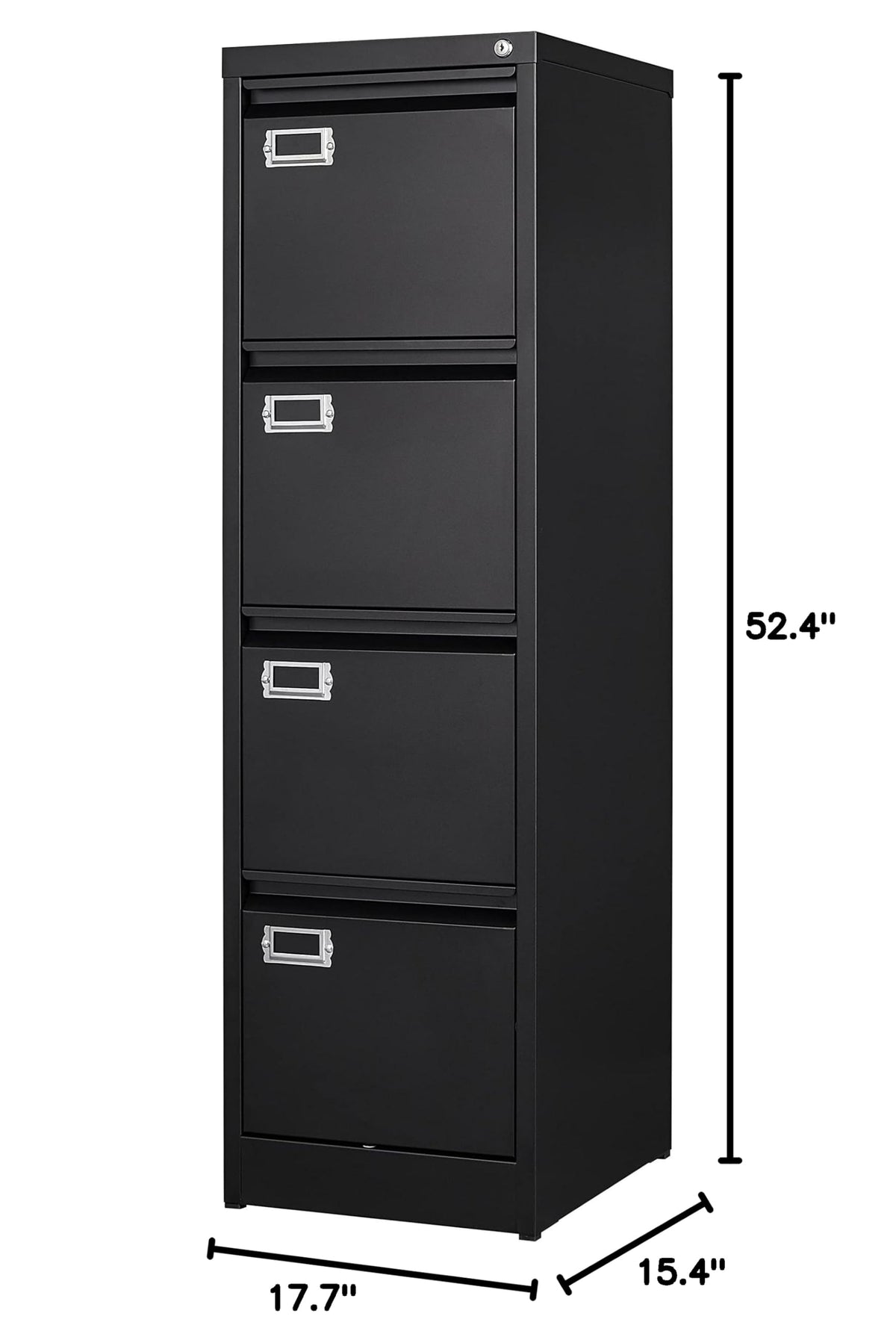 4 Drawer Lock Metal Vertical File Cabinet D7892