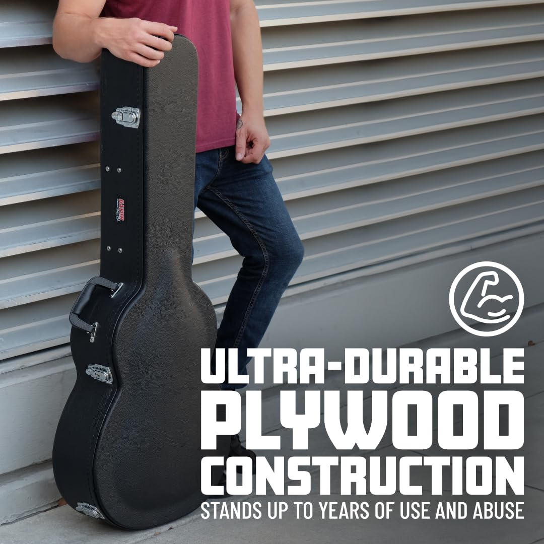 Hard-Shell Wood Case for Jaguar Style Guitars V938