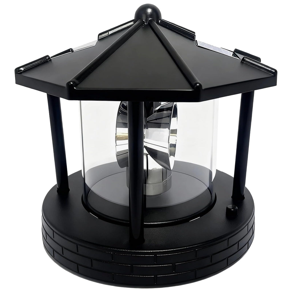 Solar LED Rotating Lighthouse Lamp C98375