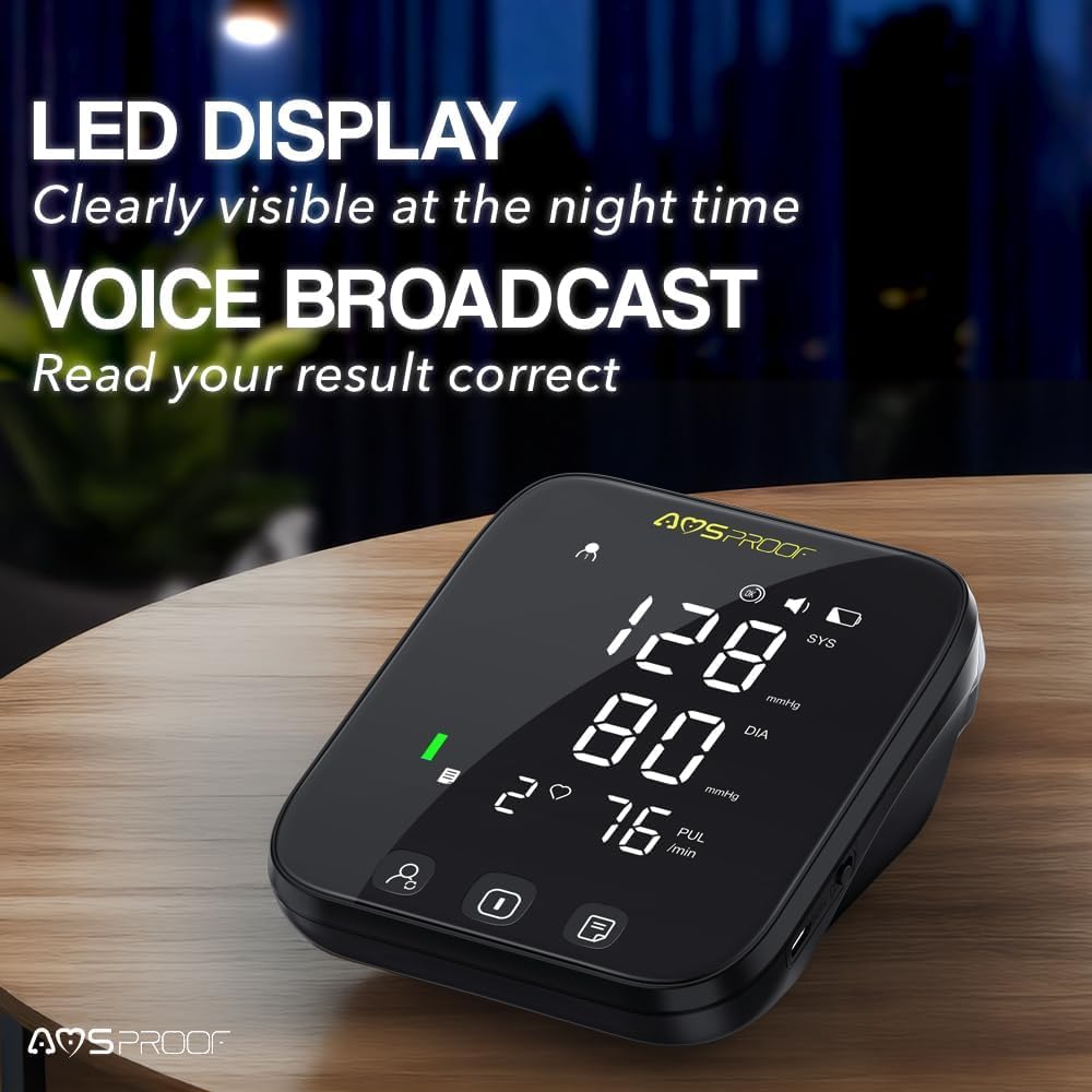 Automatic Digital Upper Arm Blood Pressure Monitor with XL Cuff A52455