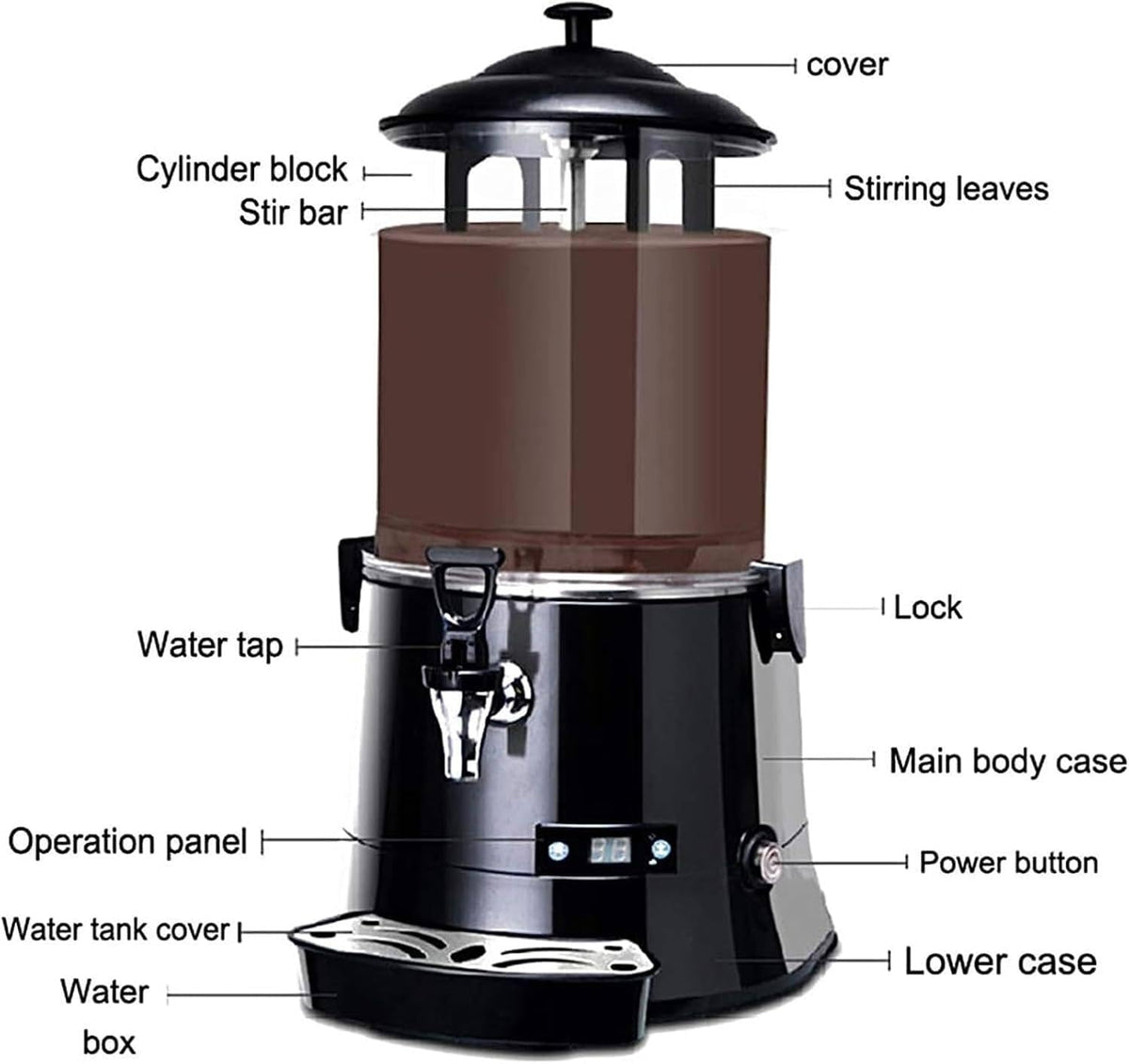 Commercial Stainless Steel Espresso Coffee Machine J659