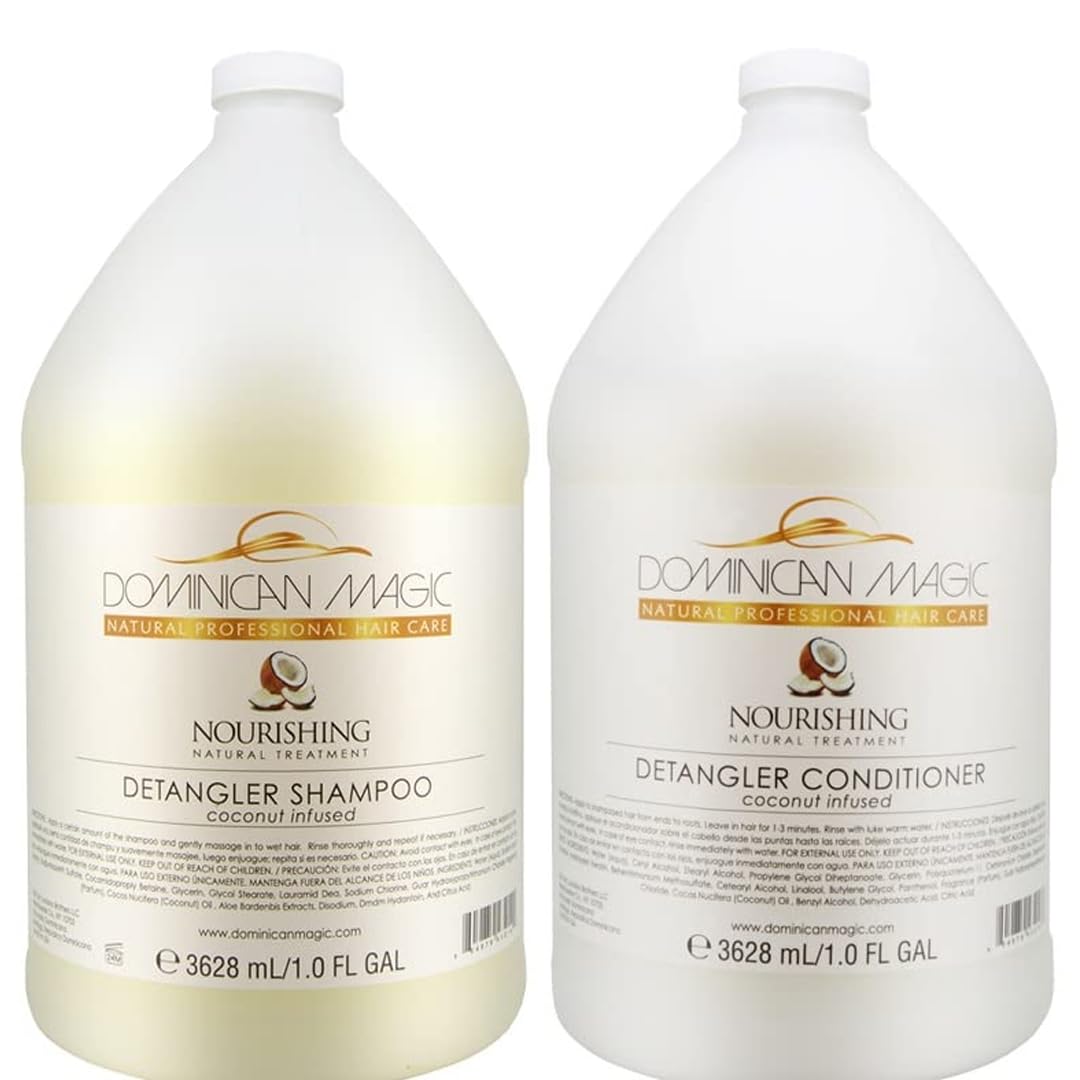 Coconut Oil Aloe Vera Shampoo and Conditioner 1 Gal x 2 M126883