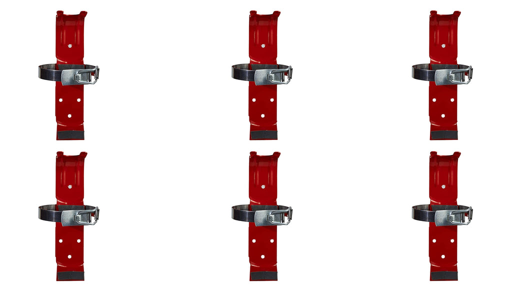 6 Pack 2.5 lb Fire Extinguisher Mount Y12933