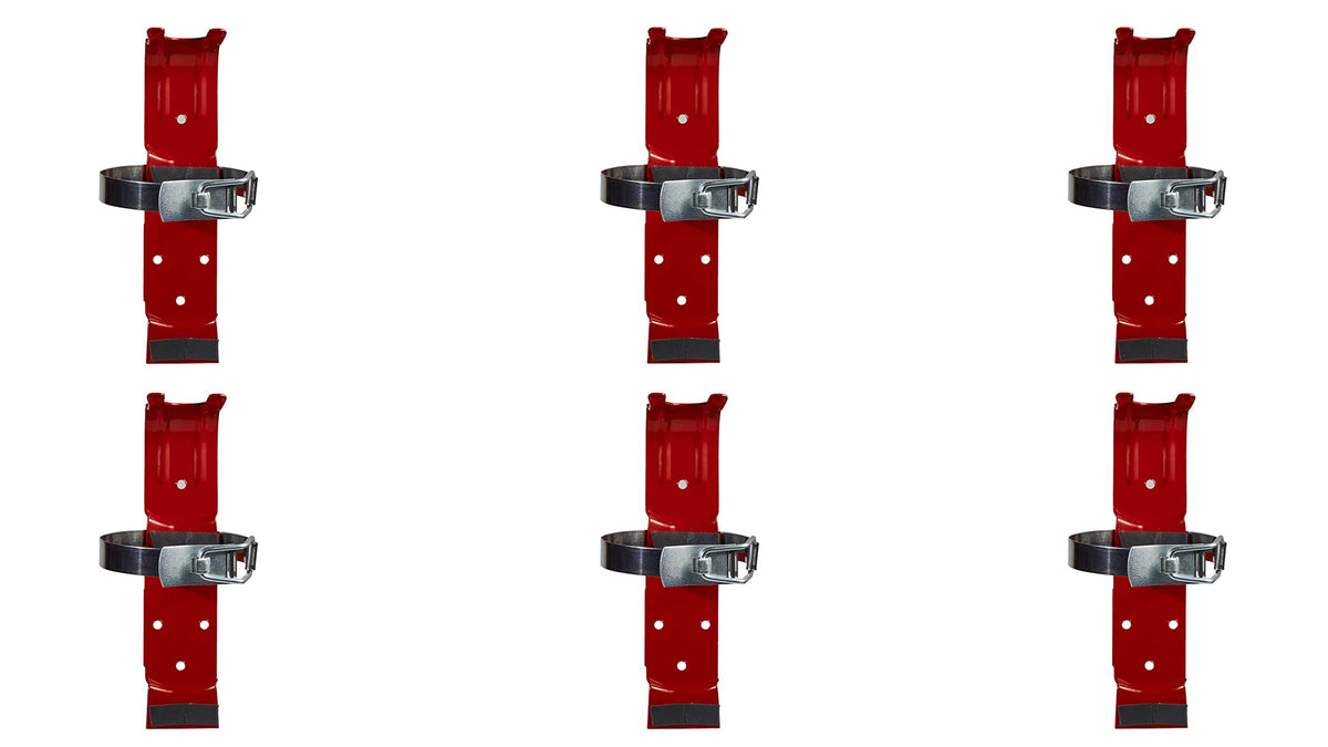 6 Pack 2.5 lb Fire Extinguisher Mount Y12933