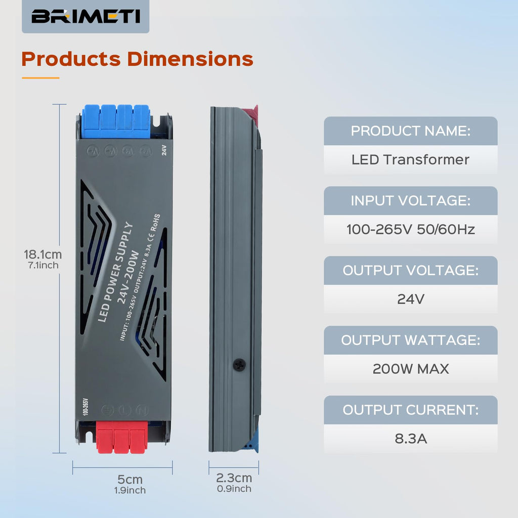24V 200W LED Power Supply B375