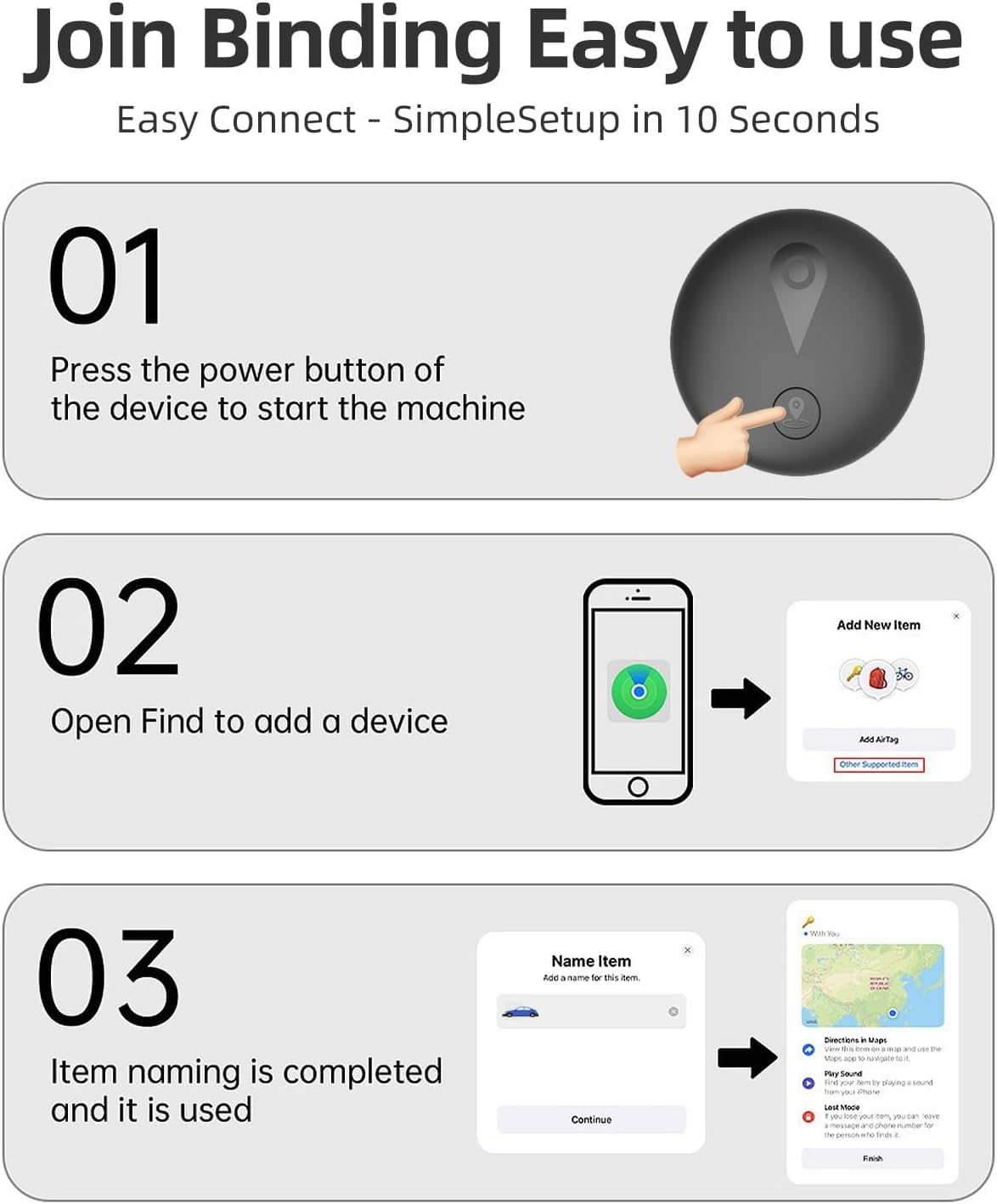 GPS Tracker for Dogs, Smart Collar with Real-Time Locator with Holder U32631
