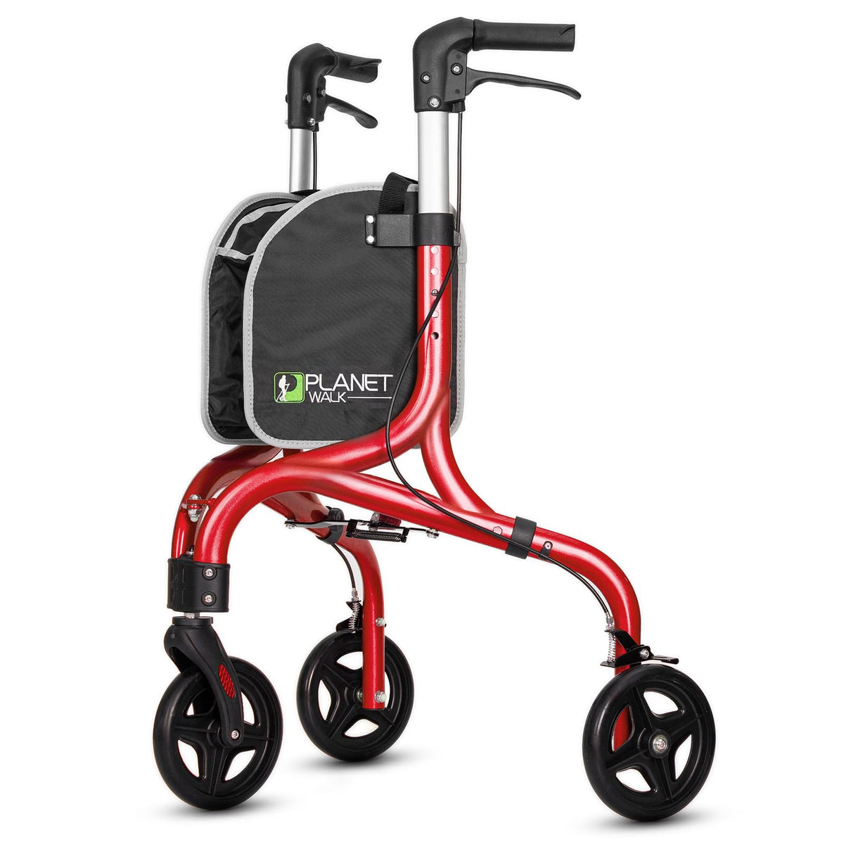 3 Wheel Foldable Aluminum Rollator Walker J8514