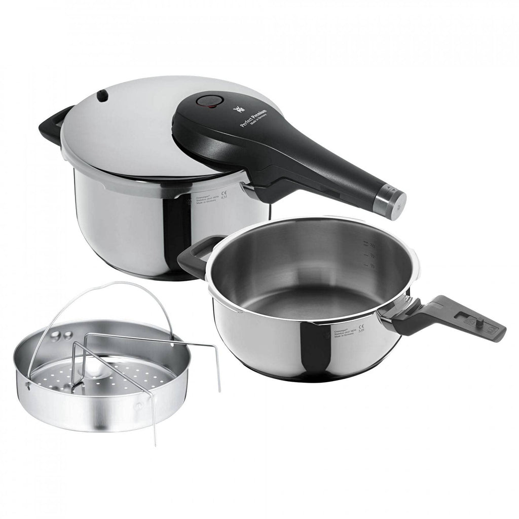 3-Piece Stainless Steel Pressure Cooker Set W138567