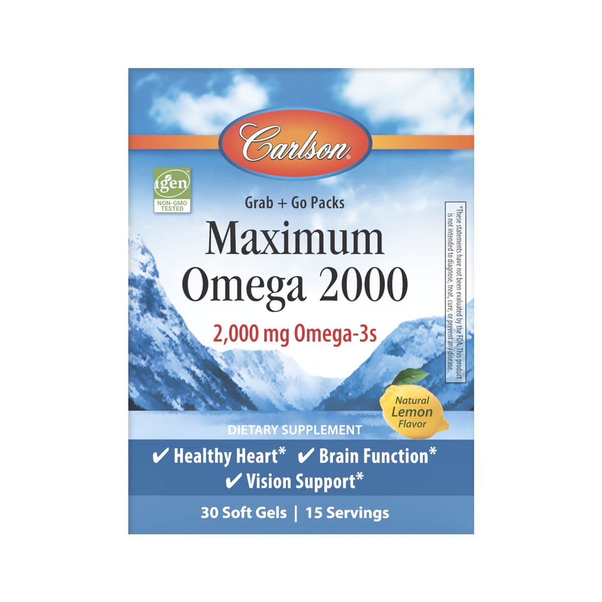 Wild-Caught Omega 2000 Softgel Pack I476229