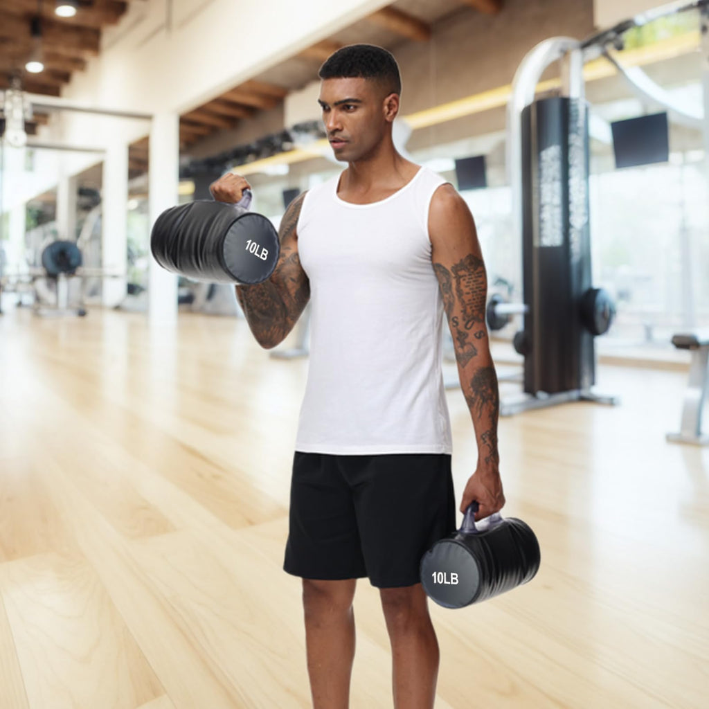 Water Filled Training Dumbbells, Adjustable Weights to 40Lbs M7087