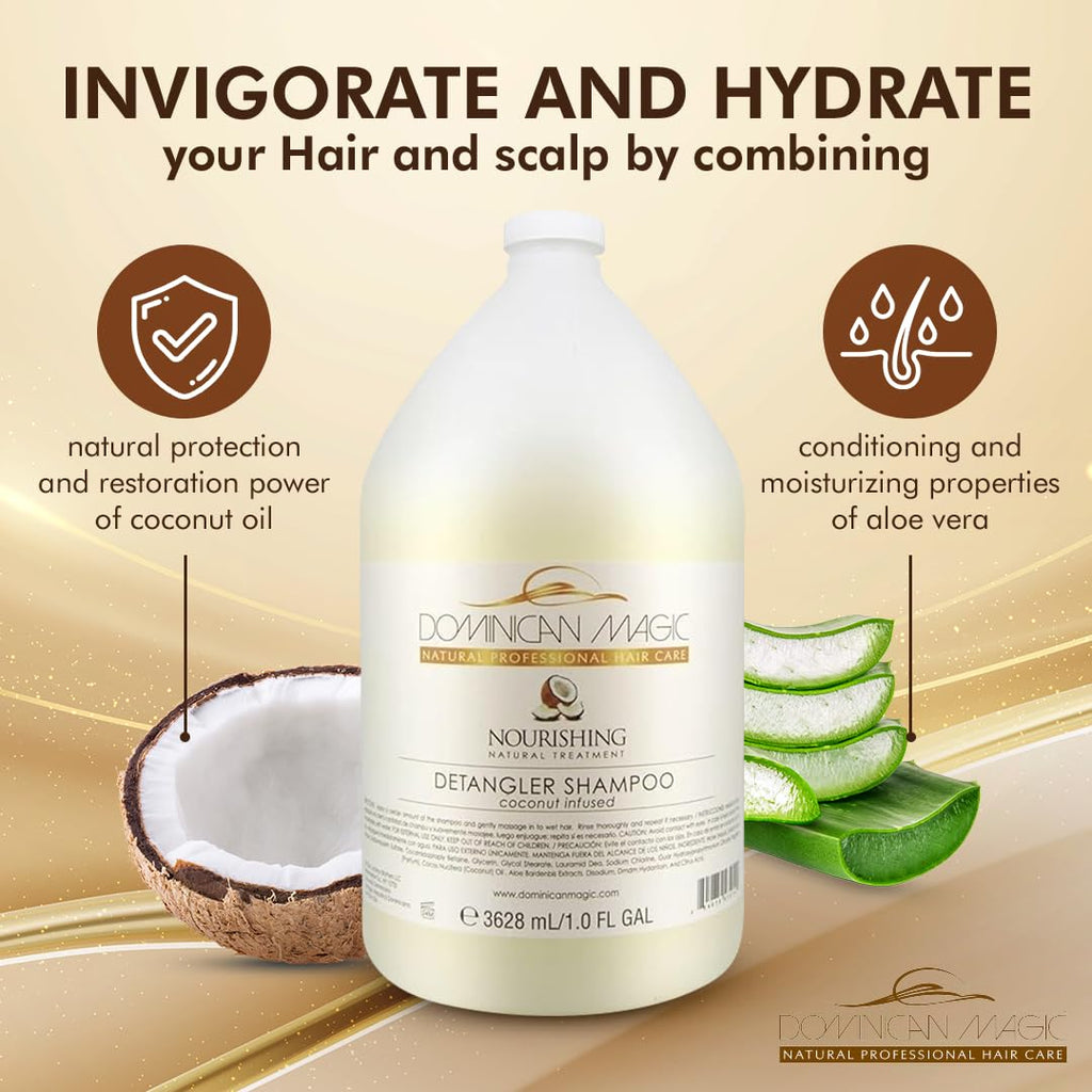Coconut Oil Aloe Vera Shampoo and Conditioner 1 Gal x 2 M126883