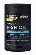 Omega-3 Fish Oil 1250 mg Softgels 150 Counts G890276