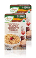 Organic Instant Oatmeal Packets Maple Brown Sugar R602781
