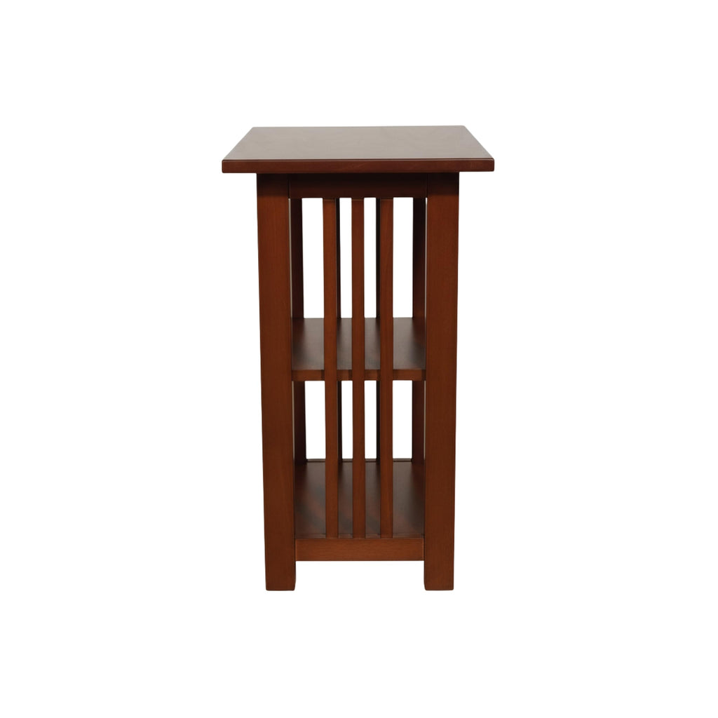 Cherry 3-Tier End Table O86092