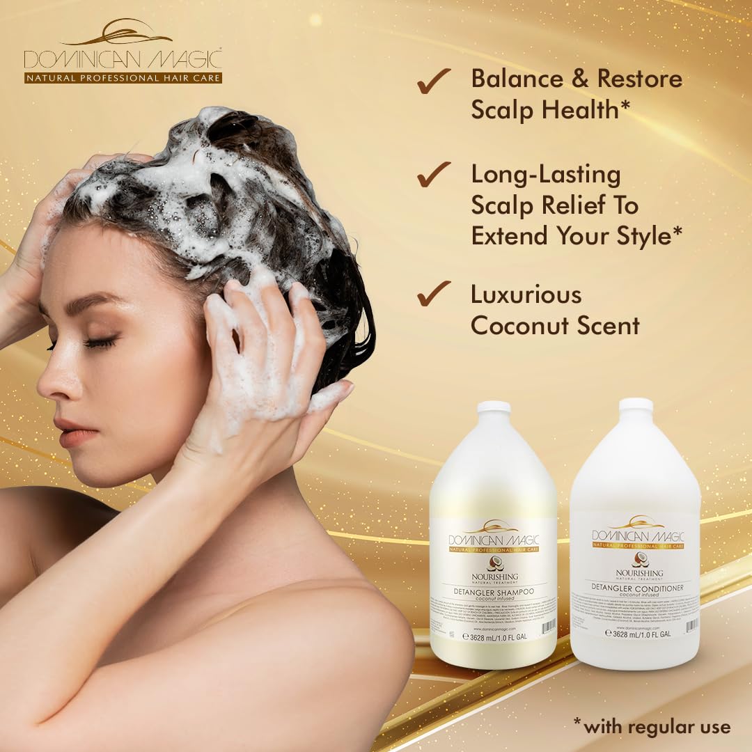 Coconut Oil Aloe Vera Shampoo and Conditioner 1 Gal x 2 M126883
