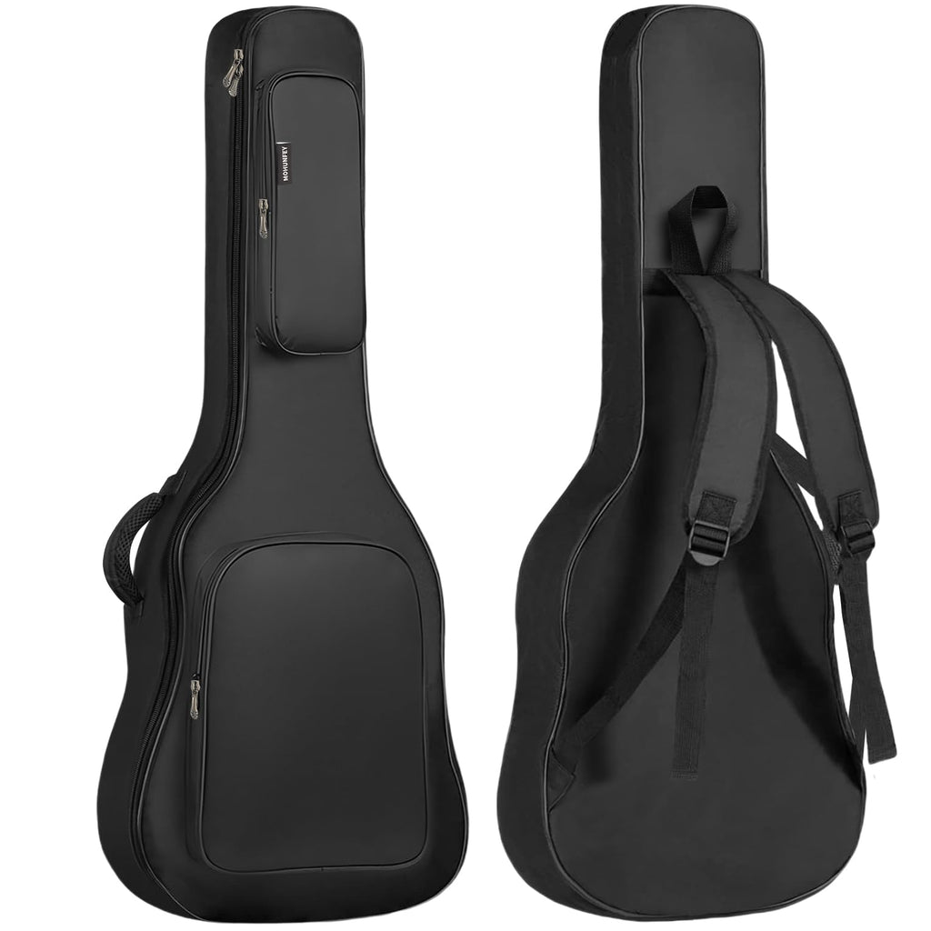 Black Acoustic Guitar Gig Bag with Adjustable Shoulder Strap G10329