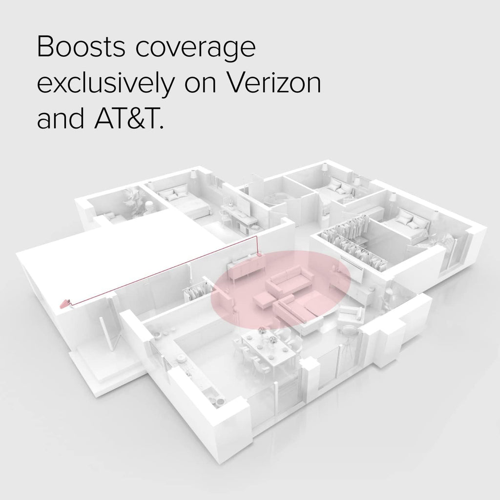Cell Phone Signal Booster for Verizon and AT&T W629
