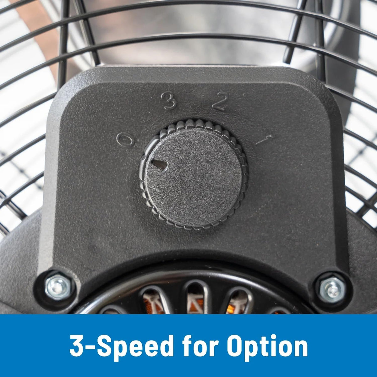 20 Inch 3 Speeds Metal Floor Fan M7867