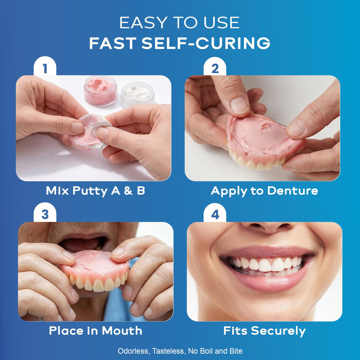 Denture Reline Kit (Pack of 4) E836