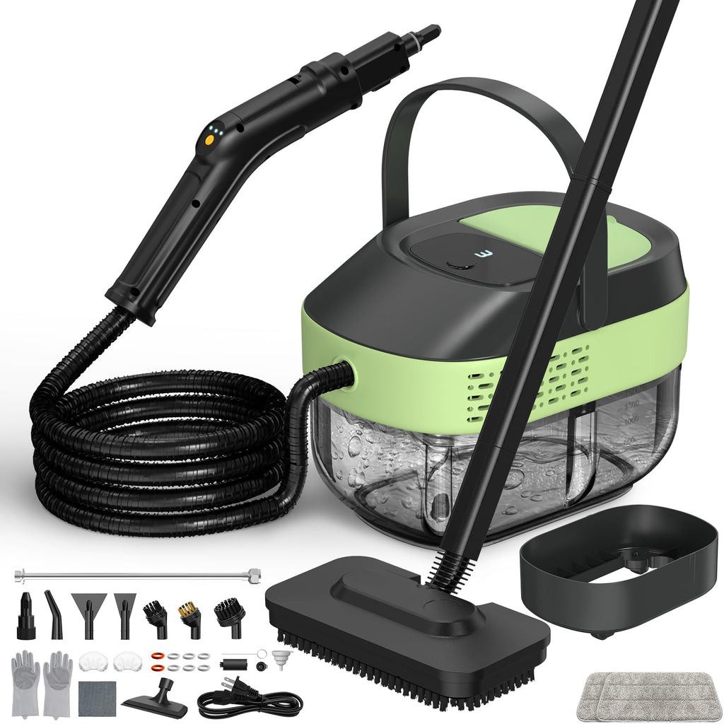 14 IN 1 Steam Cleaner Mop, Handheld Steamer, 1.6L Tank Q862