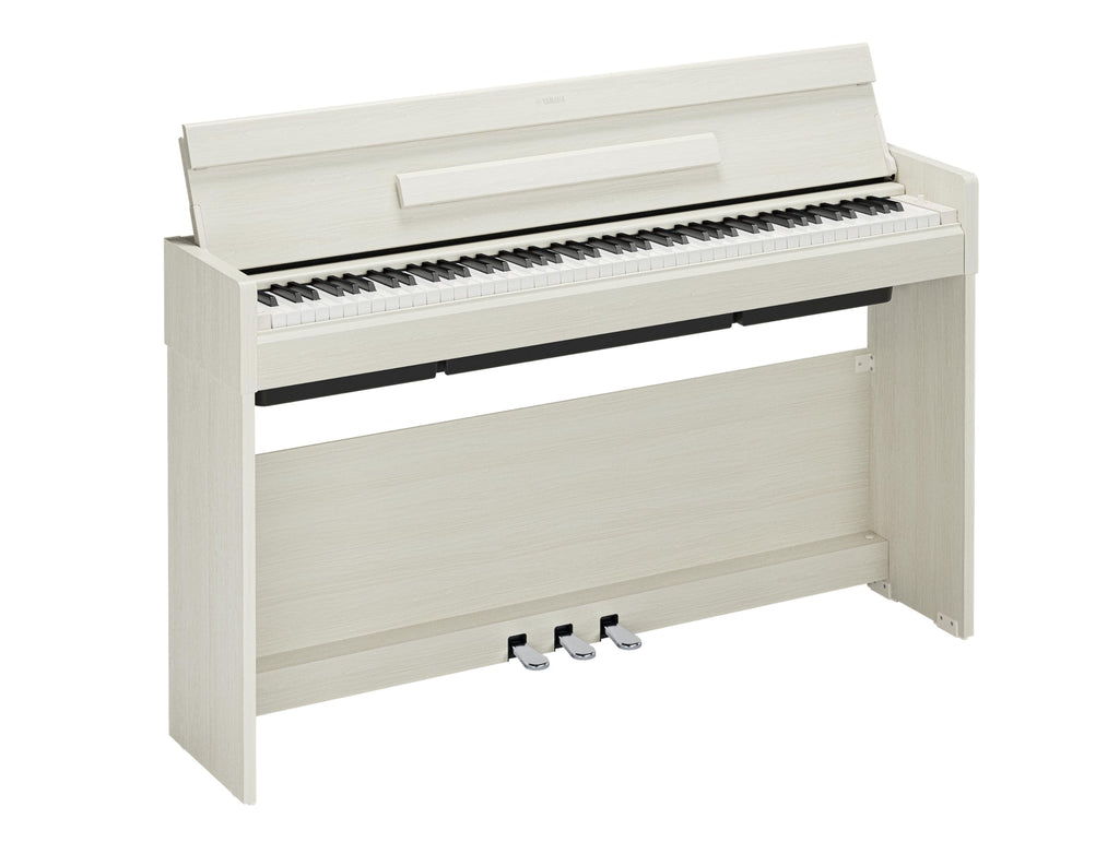 88-Key Weighted Digital Piano with 3-Pedal Unit in White Birch P35518