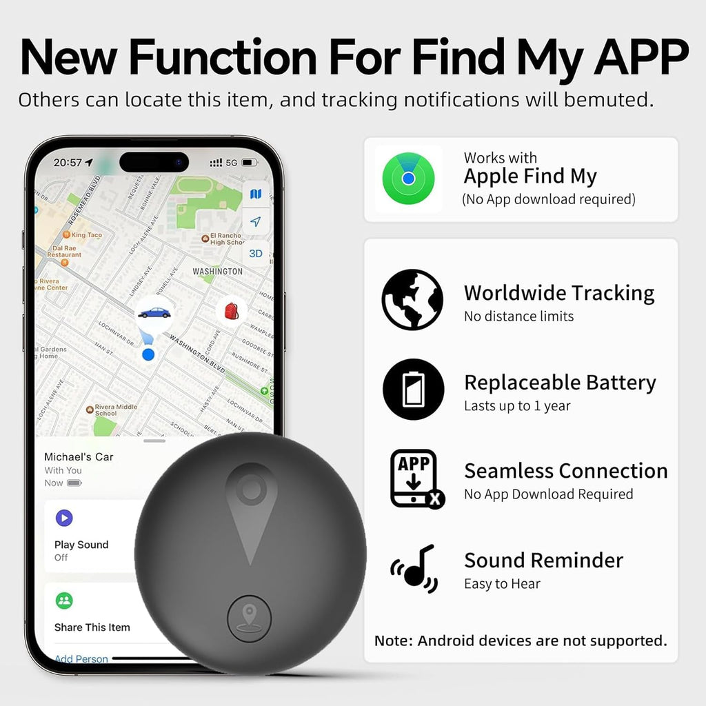 GPS Tracker for Dogs, Smart Collar with Real-Time Locator with Holder U32631