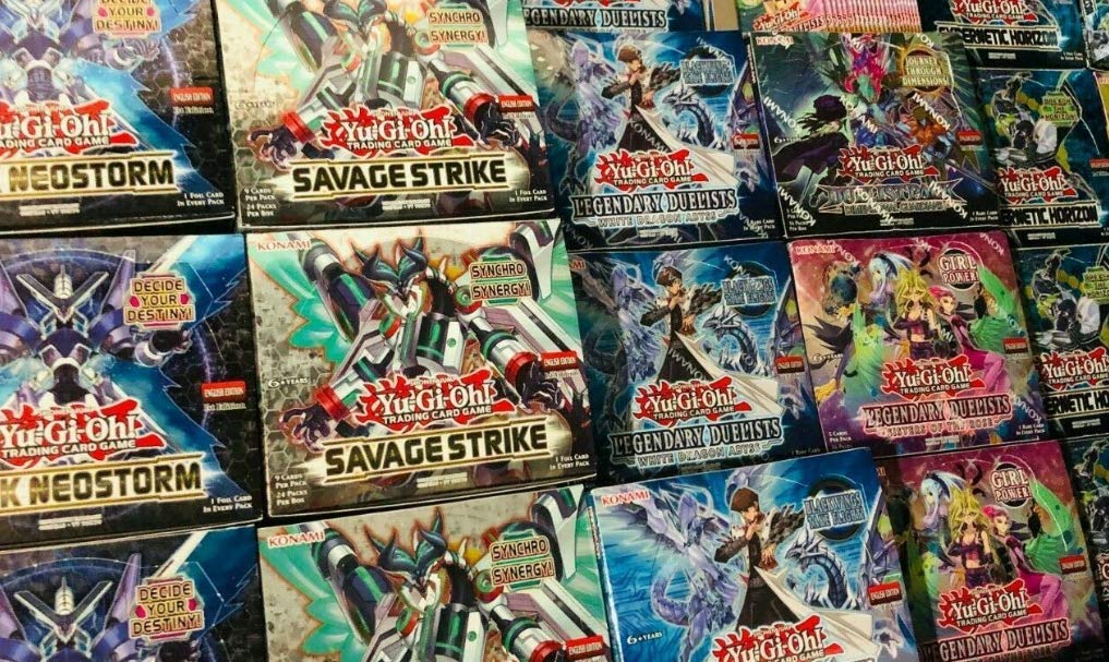 1000 Assorted Yugioh Cards W177
