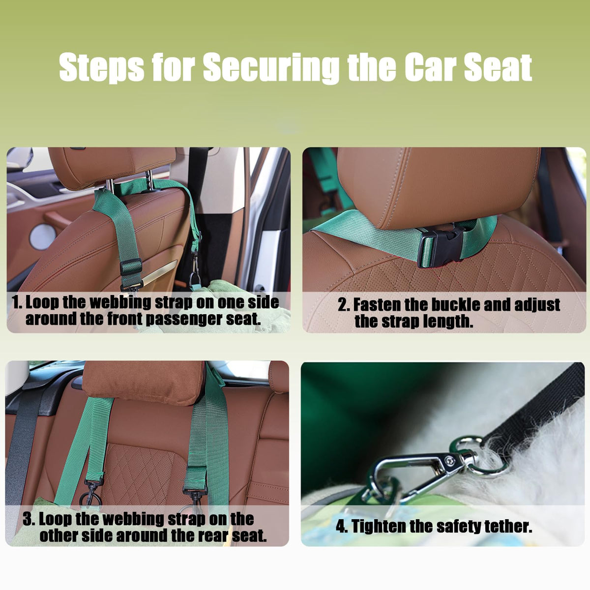 2-in-1 Dog Car Seat H949