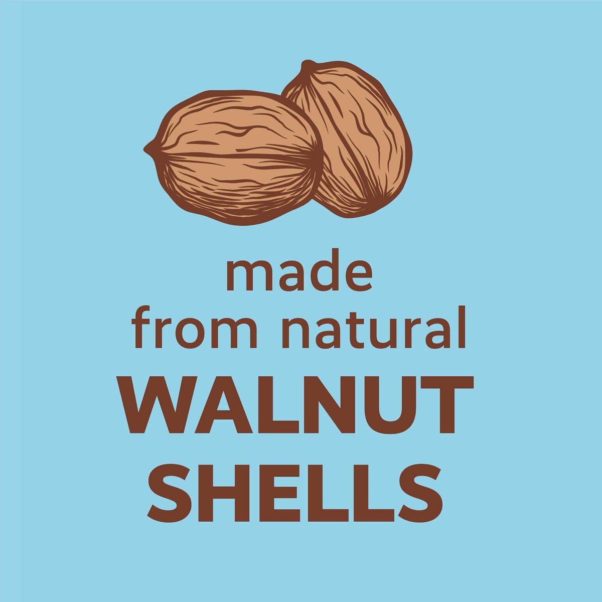 Unscented Walnut Shell Cat Litter 40 Lbs C202561