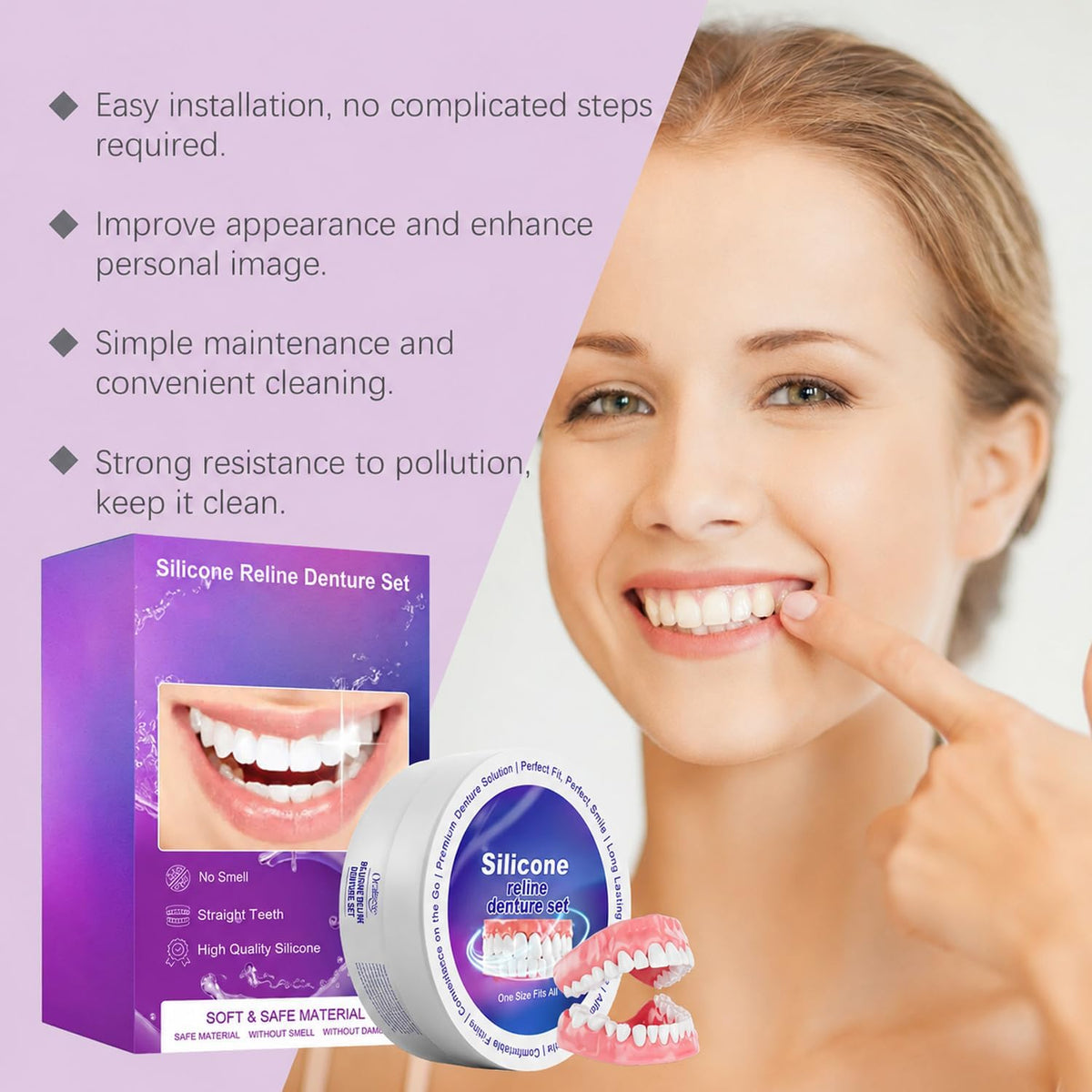 Silicone Denture Reline Kit F65937