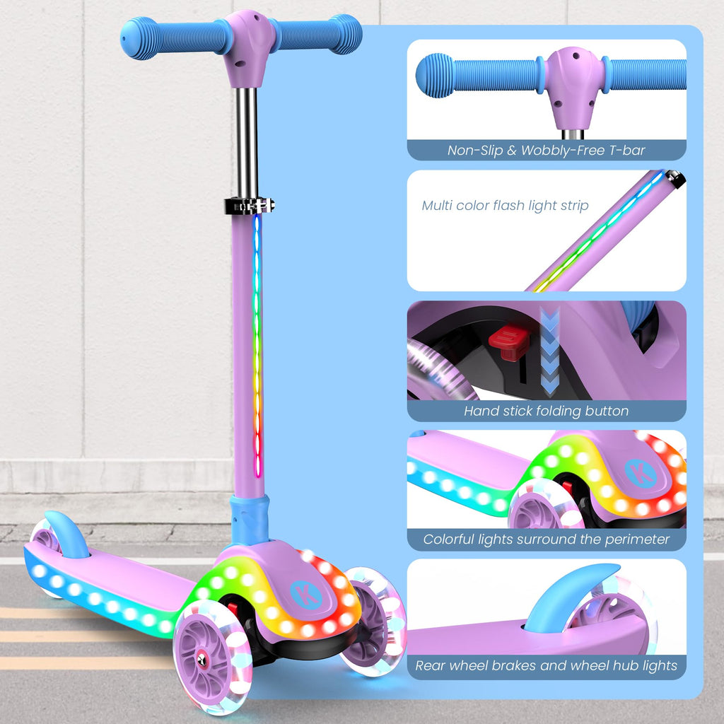 3 Wheel Foldable Kids Scooter Y651